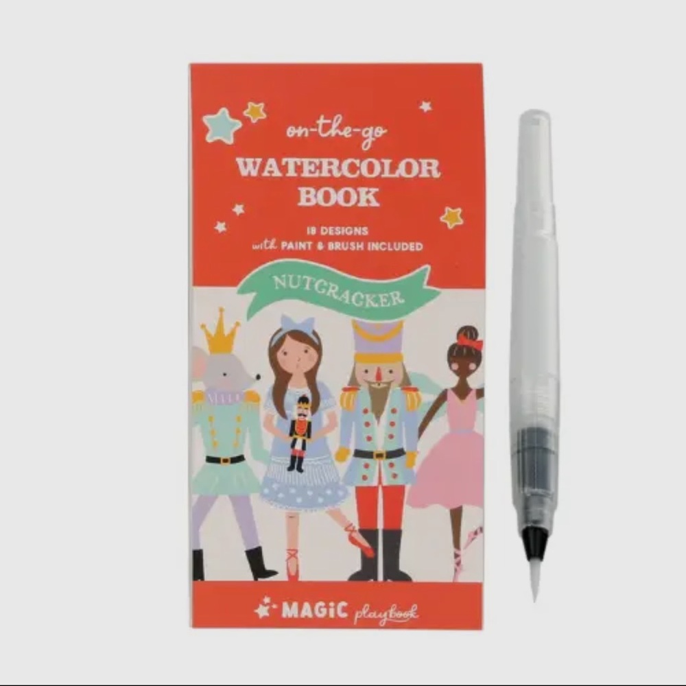Nutcracker On The Go Watercolor Book